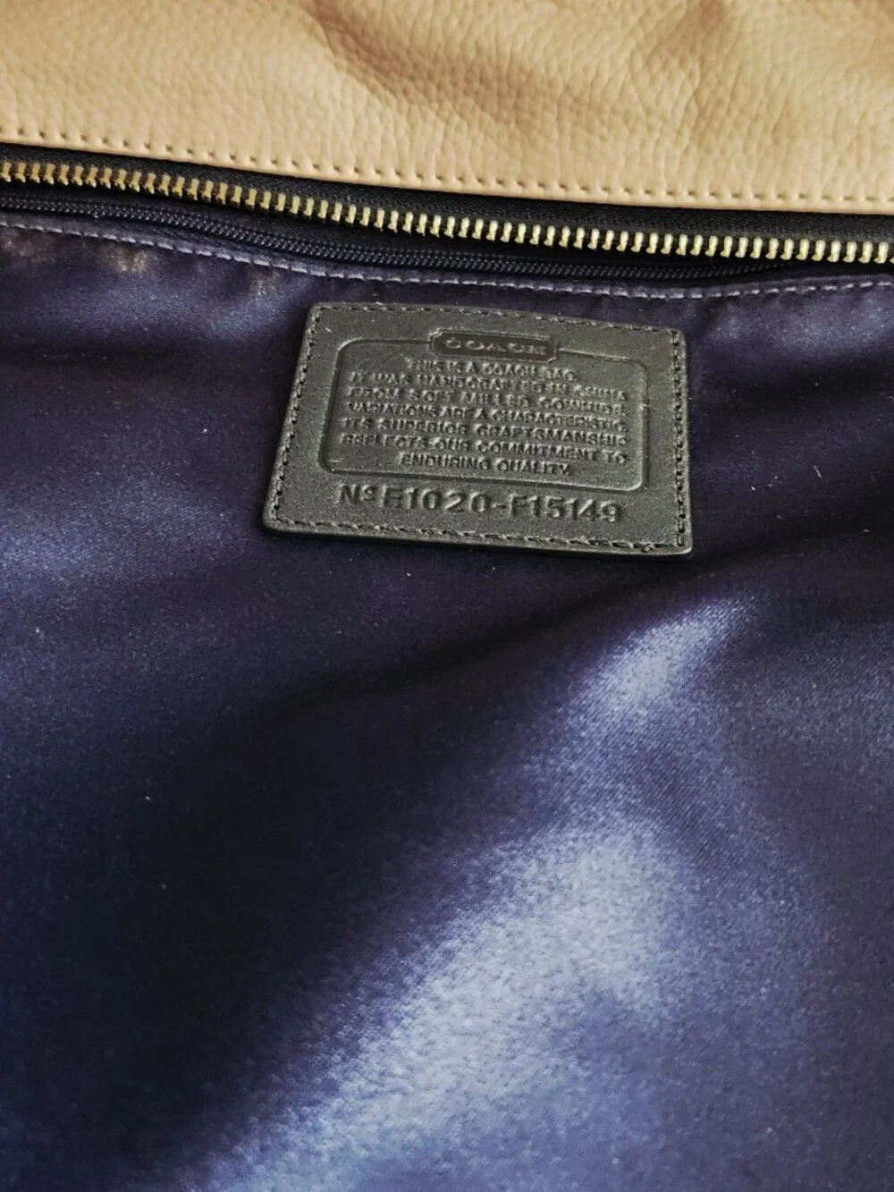 Euc Coach Laura Y2k Leather Spectator Shoulder Bag Purse